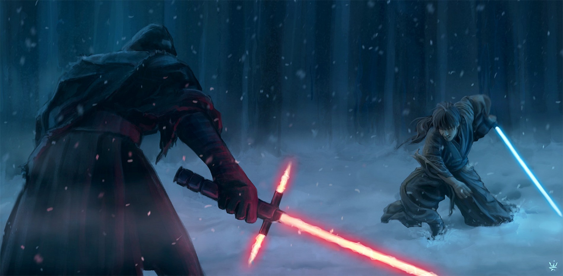 Star Wars Jedi Vs Sith , HD Wallpaper & Backgrounds