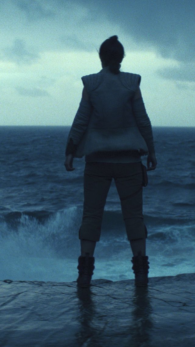 Star Wars - Daisy Ridley Last Jedi , HD Wallpaper & Backgrounds
