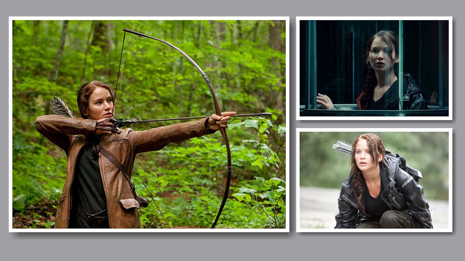 The Hunger Games Wallpaper - Katniss Everdeen In Action , HD Wallpaper & Backgrounds
