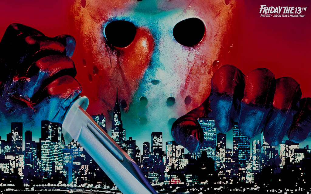 1024 X - Friday The 13th Jason Takes Manhattan , HD Wallpaper & Backgrounds