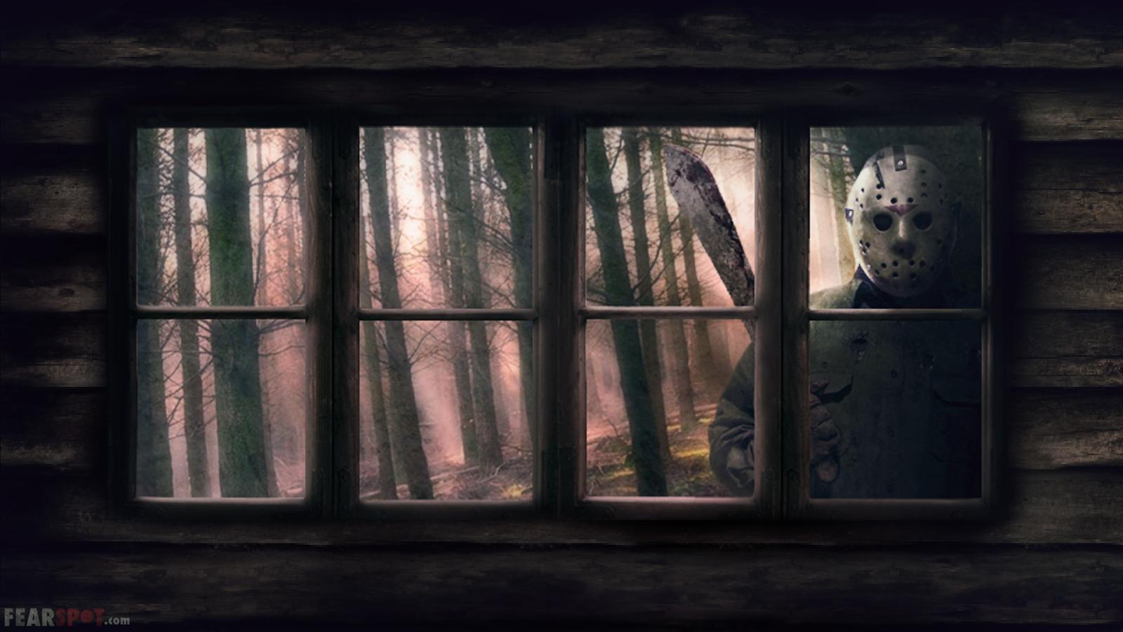 Friday The 13th Jason Window , HD Wallpaper & Backgrounds