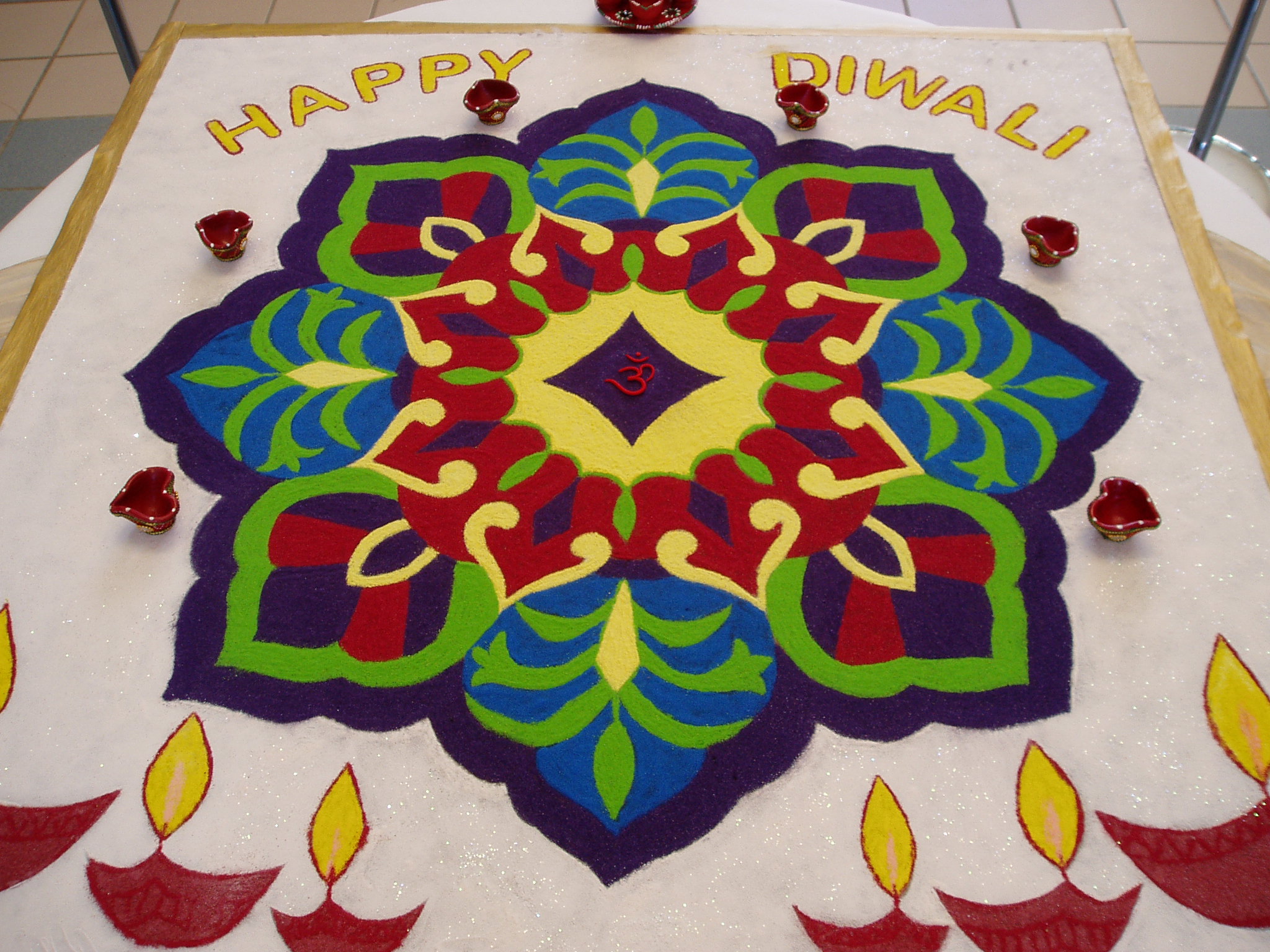 Photos Happy Diwali 2017 Beautiful Rangoli Images, - Download Rangoli For Diwali , HD Wallpaper & Backgrounds