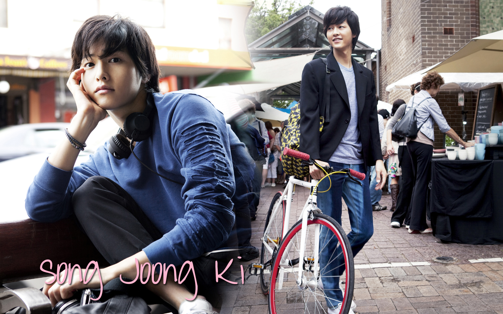 Song Joong Ki Fondo De Pantalla Possibly With A Calle - 4 Song Joong Ki , HD Wallpaper & Backgrounds