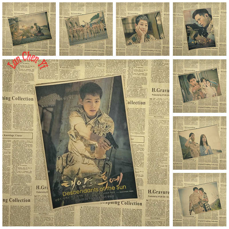 Award Winning Film Descendants Of The Sun Song Joong - Descendant Of The Sun Draw Poster , HD Wallpaper & Backgrounds