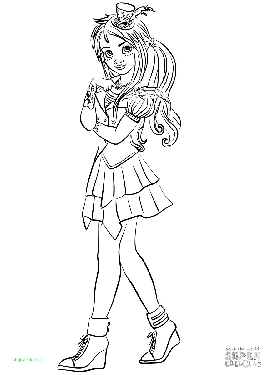 Coloring Pages For Girls Disney Descendants 2 Evie - Descendants Coloring Pages Freddie , HD Wallpaper & Backgrounds