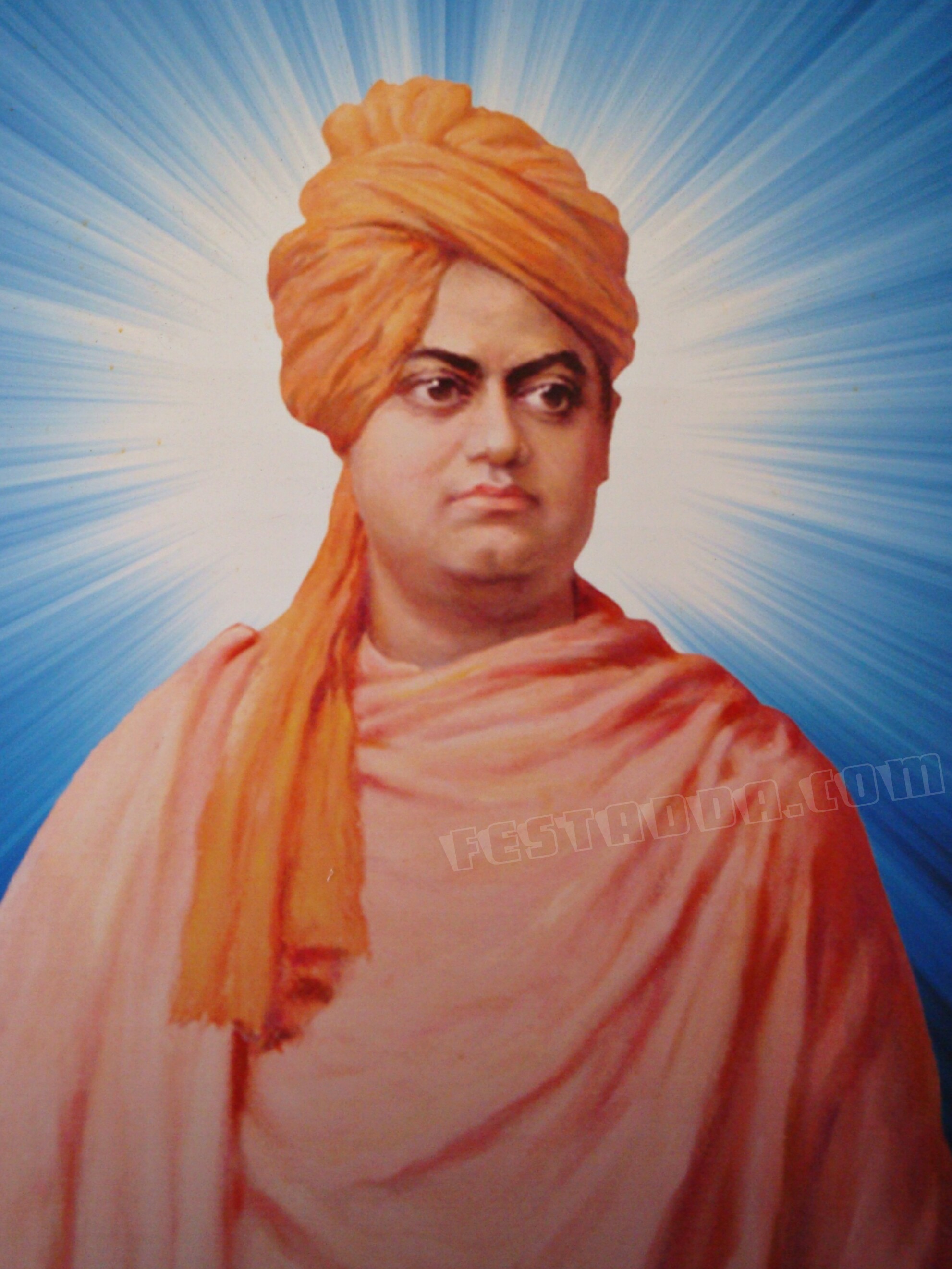 Vivekananda Jayanti Wishing Wallpaper - Swami Vivekananda , HD Wallpaper & Backgrounds