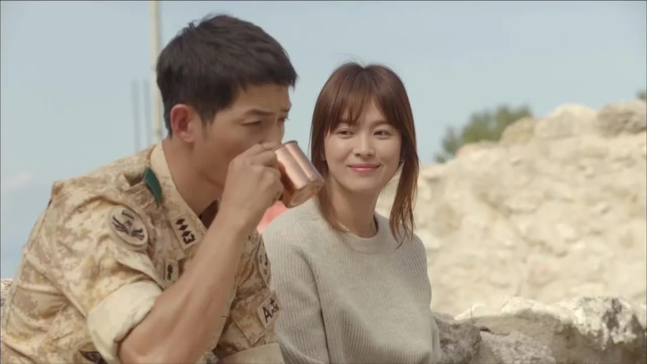 Descendants Of The Sun Ep10 Korean Drama - Descendants Of The Sun Korean Film , HD Wallpaper & Backgrounds