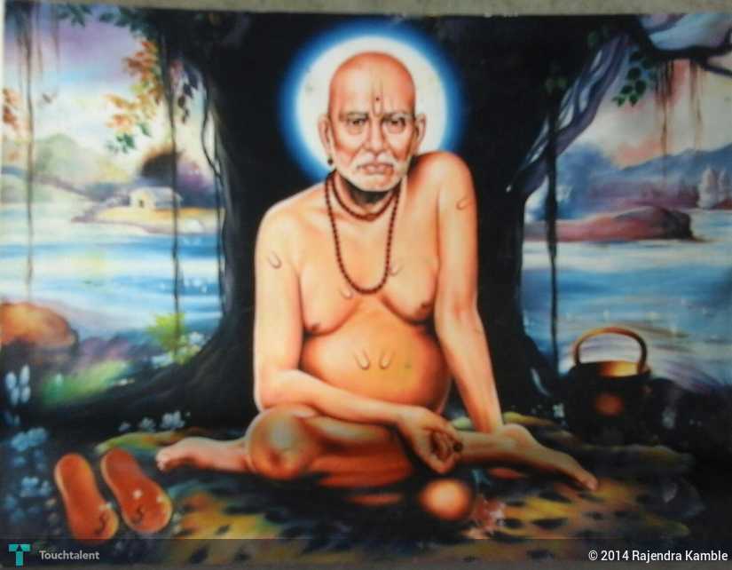 Swami Samarth Wallpaper 3d - Swami Samarth Images 3d , HD Wallpaper & Backgrounds