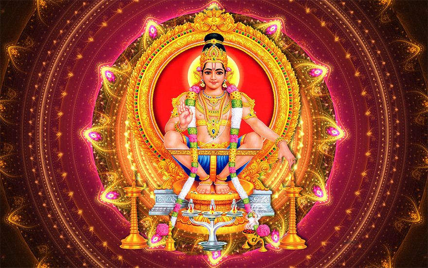 Swami Samarth Wallpaper 3d - Lord Ayyappa , HD Wallpaper & Backgrounds