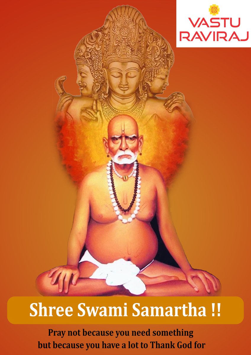 Vasturaviraj On Twitter - Shree Swami Samarth Best , HD Wallpaper & Backgrounds