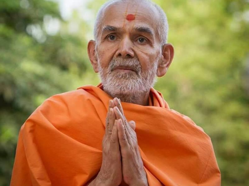 Mahant Swami Hd Wallpaper - Mahant Swami Maharaj Photo Hd , HD Wallpaper & Backgrounds