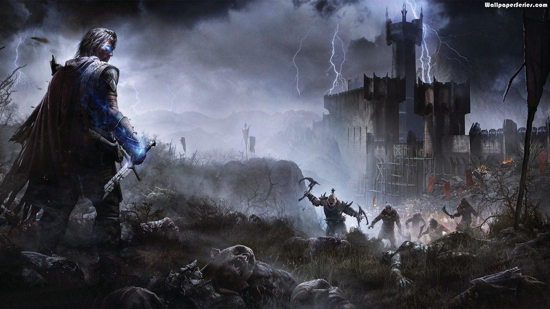 Middle-earth Shadow Of Mordor Wallpaper Wallpaper Free - Middle Earth Shadow Of Mordor , HD Wallpaper & Backgrounds