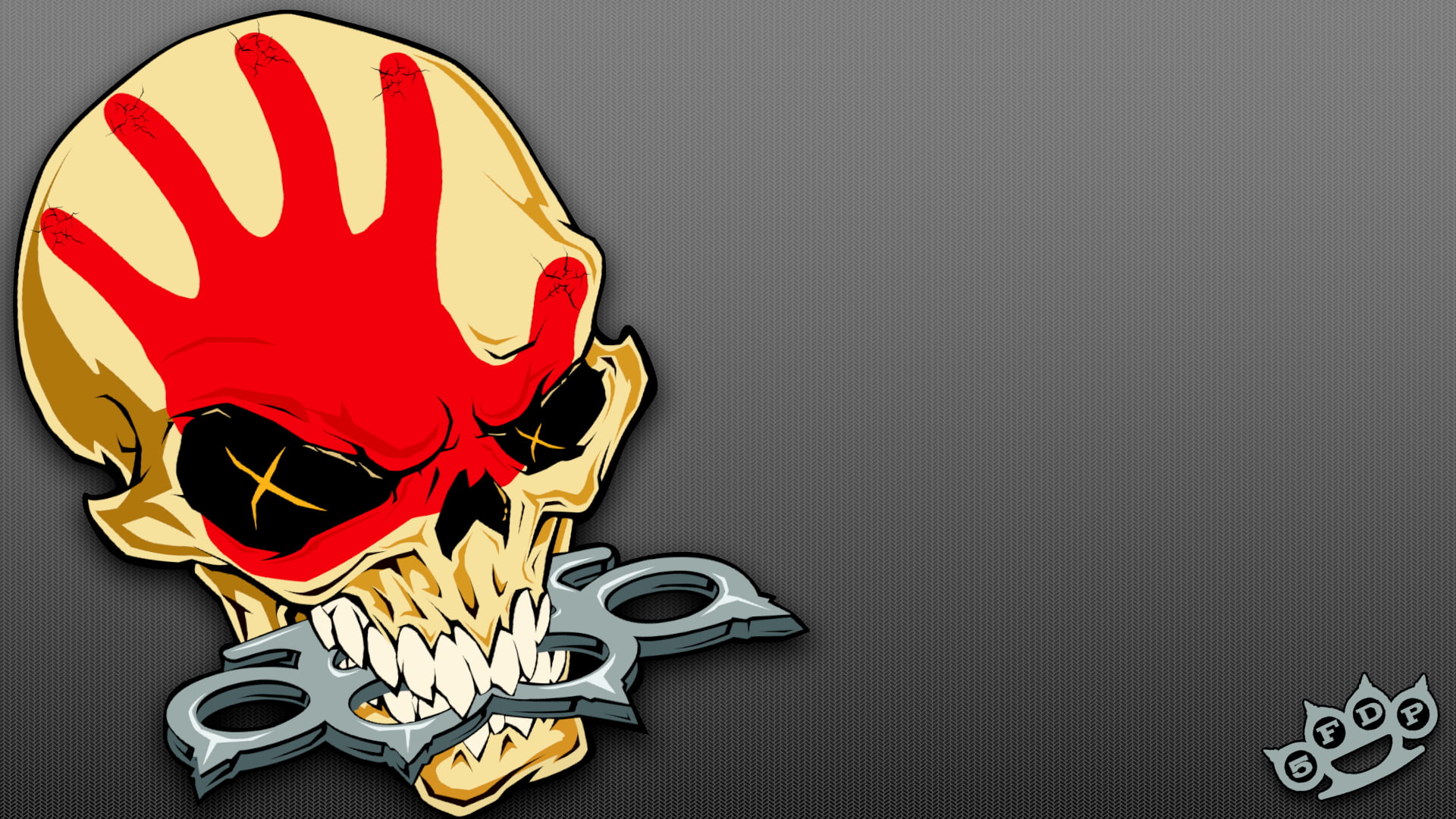 Five Finger Death Punch Skull Wearing Green Tactical - Five Finger Death Punch Hd , HD Wallpaper & Backgrounds