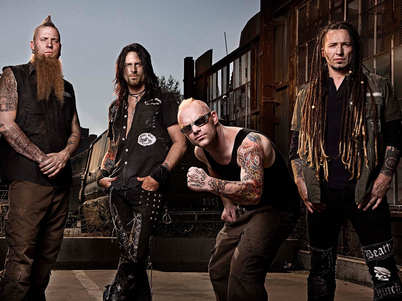 Wallpaper Five Finger Death Punch, Tattoo, Iroquois, - Five Finger Death Punch Début , HD Wallpaper & Backgrounds