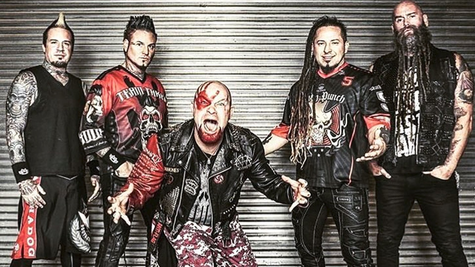 Ffdp Wallpaper - Five Finger Death Punch 2018 , HD Wallpaper & Backgrounds