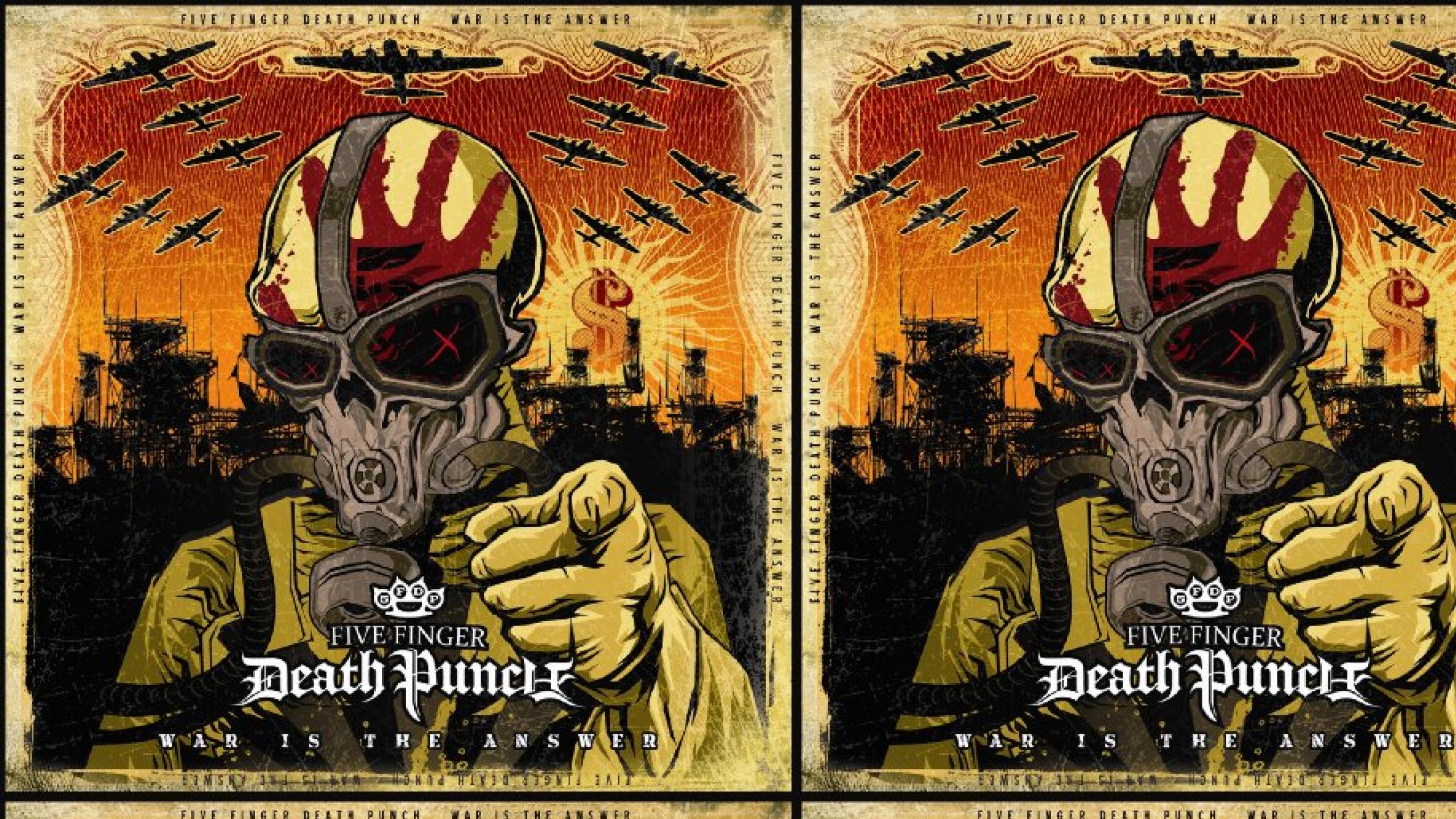 Five Finger Death Punch War Is The Answer Wallpaper - Ffdp War Is The Answer Album , HD Wallpaper & Backgrounds