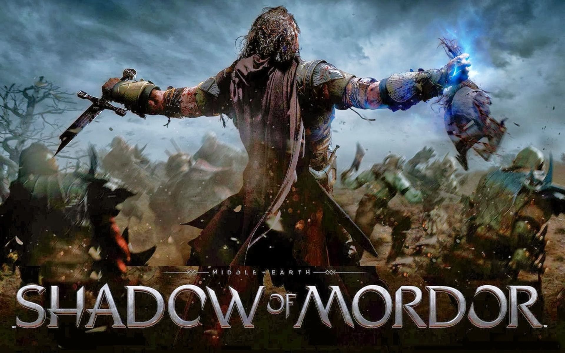 Shadow Of Mordor Wallpaper - Middle Earth Shadow Of Mordor 2014 , HD Wallpaper & Backgrounds