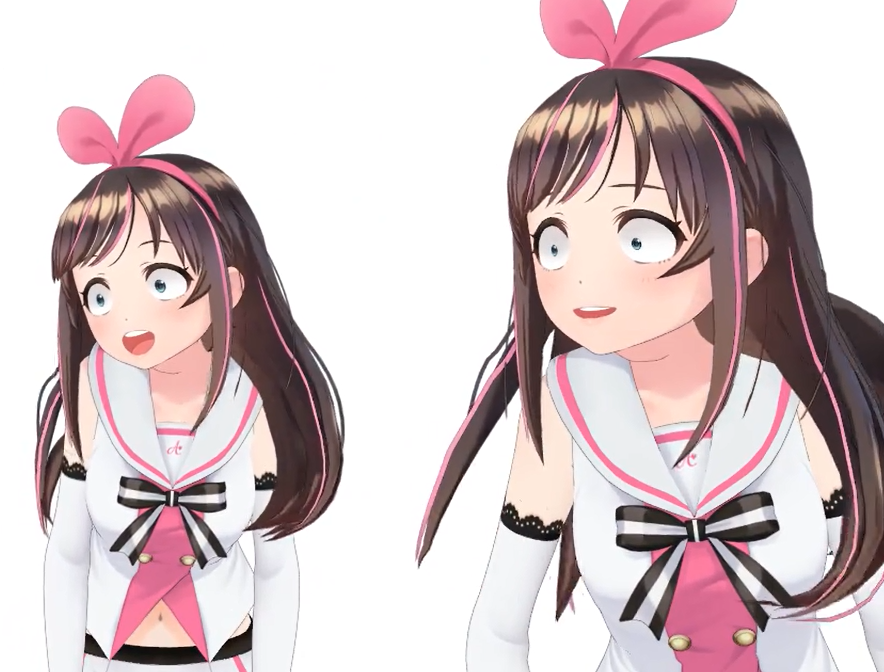 Kizuna Ai Crazy Pose - Kizuna Ai Wallpaper Android , HD Wallpaper & Backgrounds