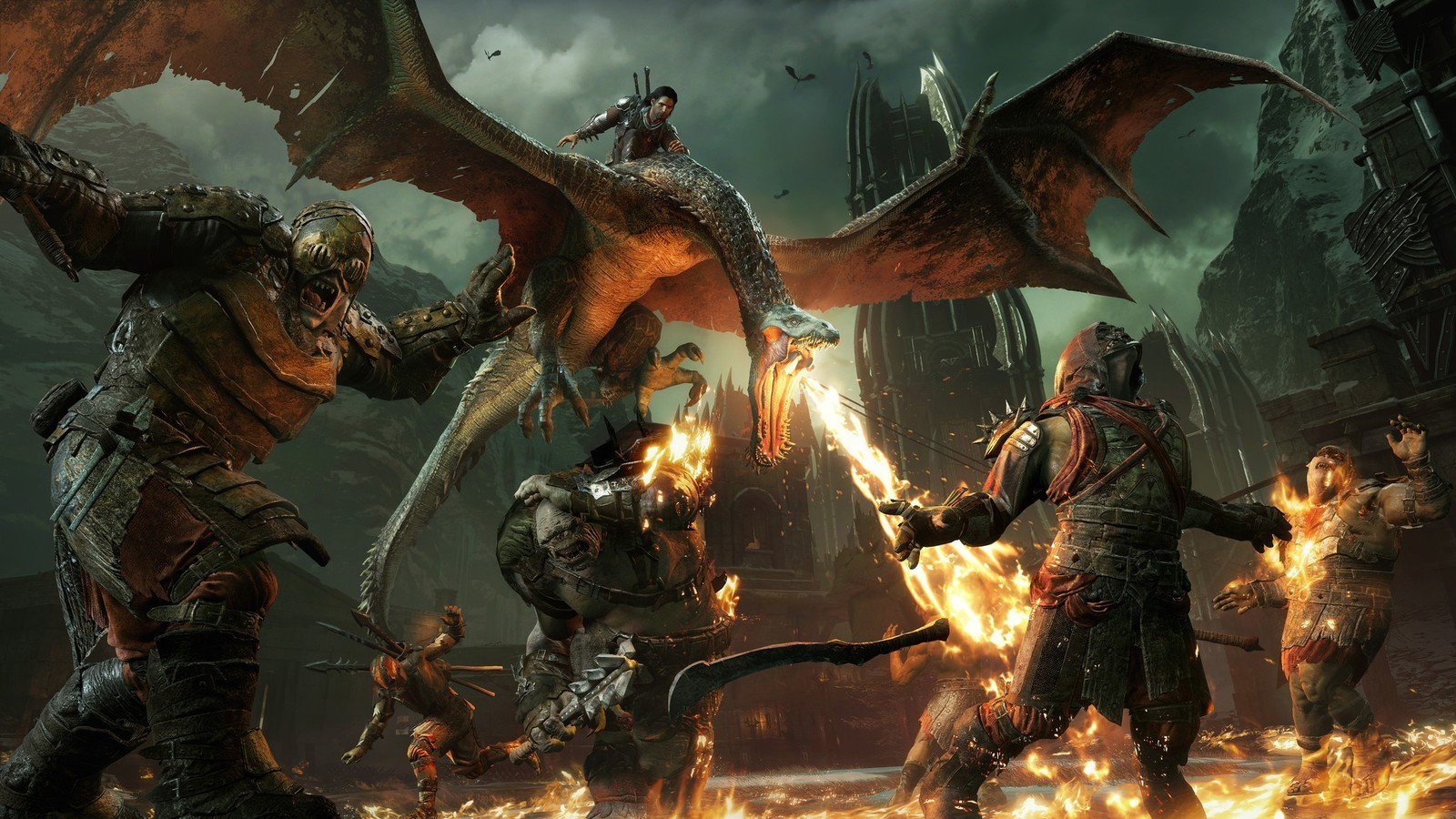 Following Up To Shadow Of Mordor, 2014's Critically - Middle Earth Shadow Of War , HD Wallpaper & Backgrounds