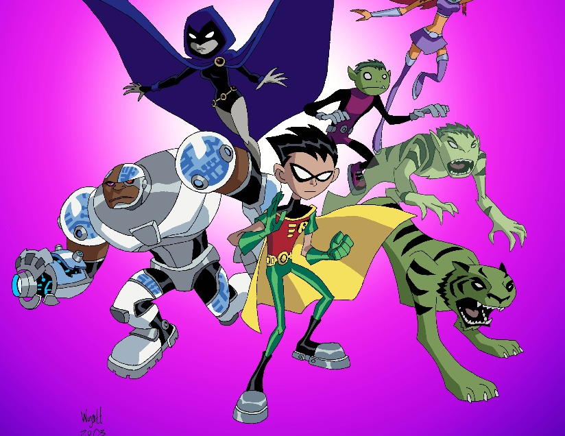 Teen Titans Wallpaper Hd - Team Titans , HD Wallpaper & Backgrounds