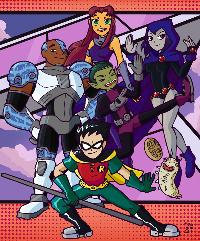 Teen Titans 2003 Wallpaper - Teen Titans 2003 , HD Wallpaper & Backgrounds