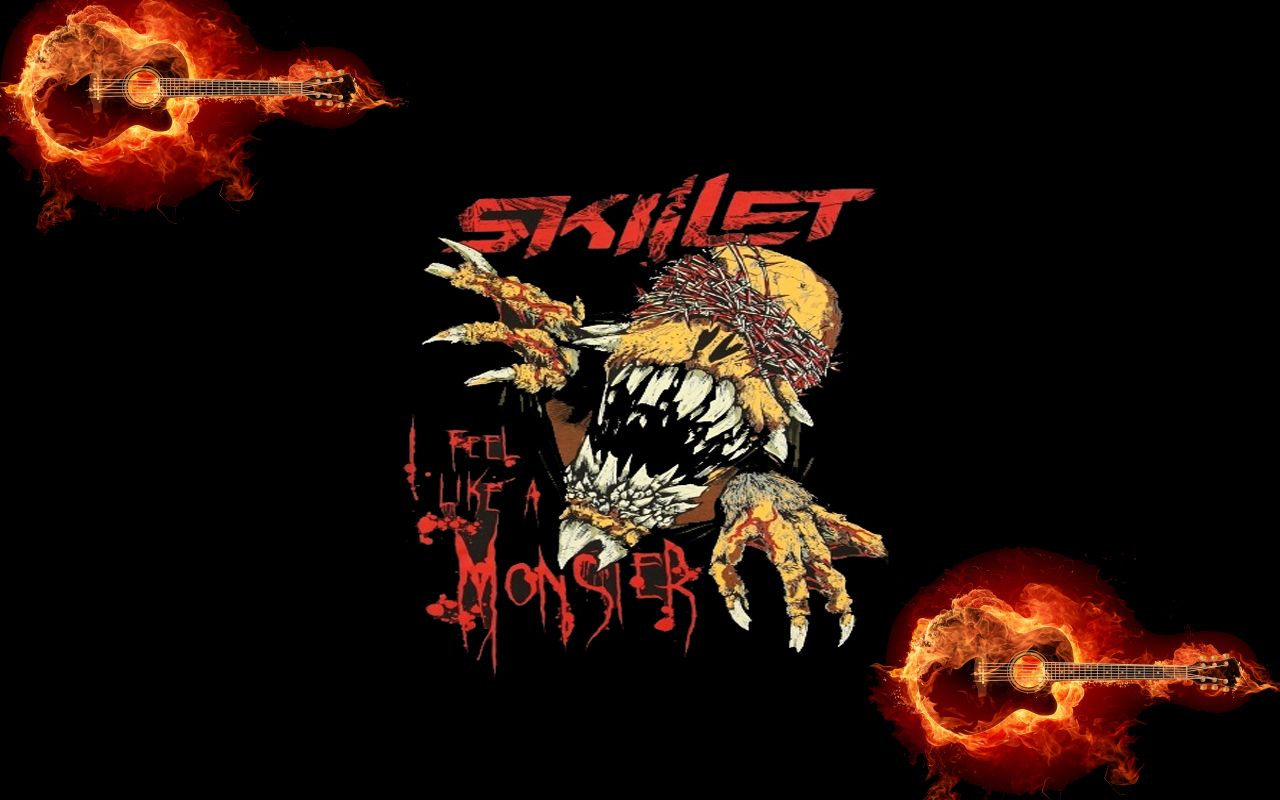 Wallpaper Skillet Monster - Skillet Monster , HD Wallpaper & Backgrounds