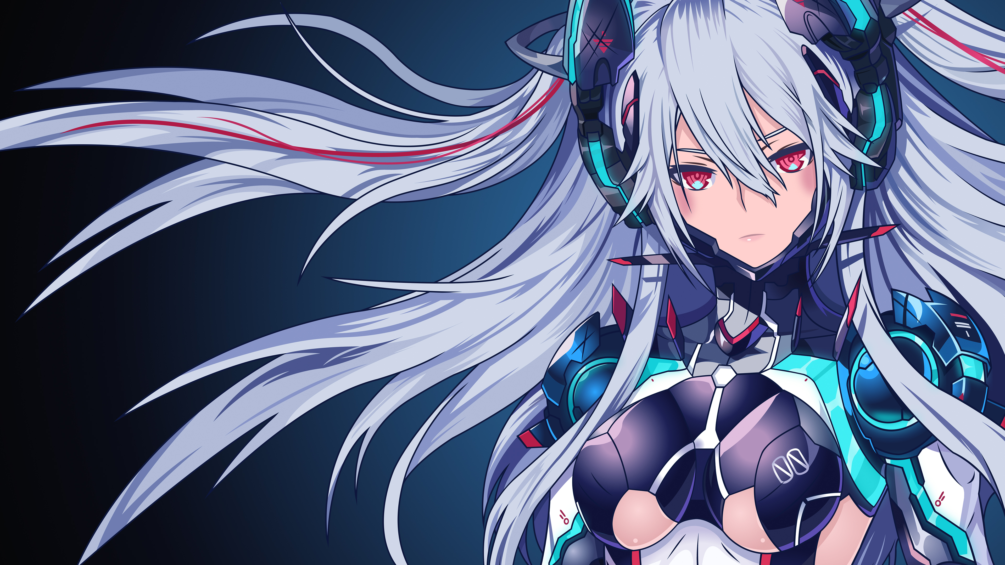 Anime Mecha Girl 4k Wallpapers - Anime Girl Wallpaper 4k , HD Wallpaper & Backgrounds