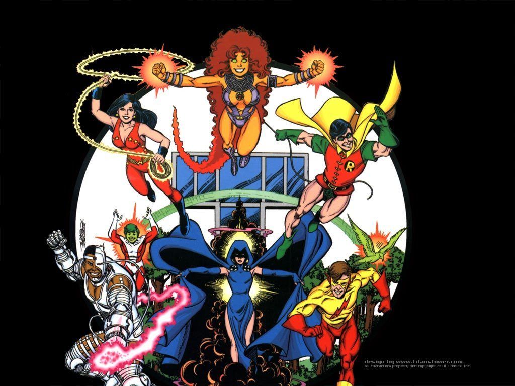 Teen Titans - New Teen Titans , HD Wallpaper & Backgrounds