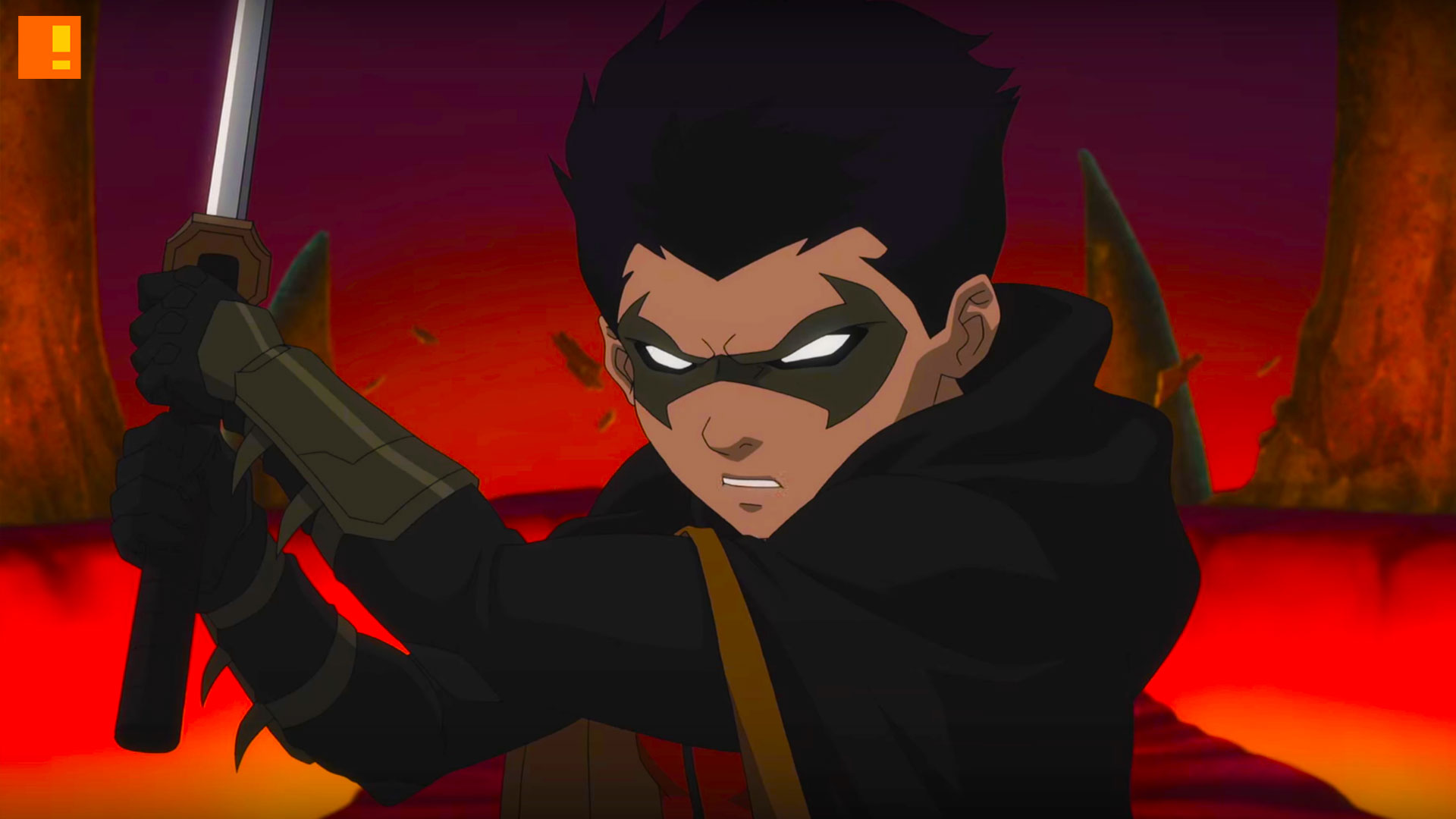 Damian Justice League Vs Teen Titans - Justice League Vs Teen Titans Damian , HD Wallpaper & Backgrounds