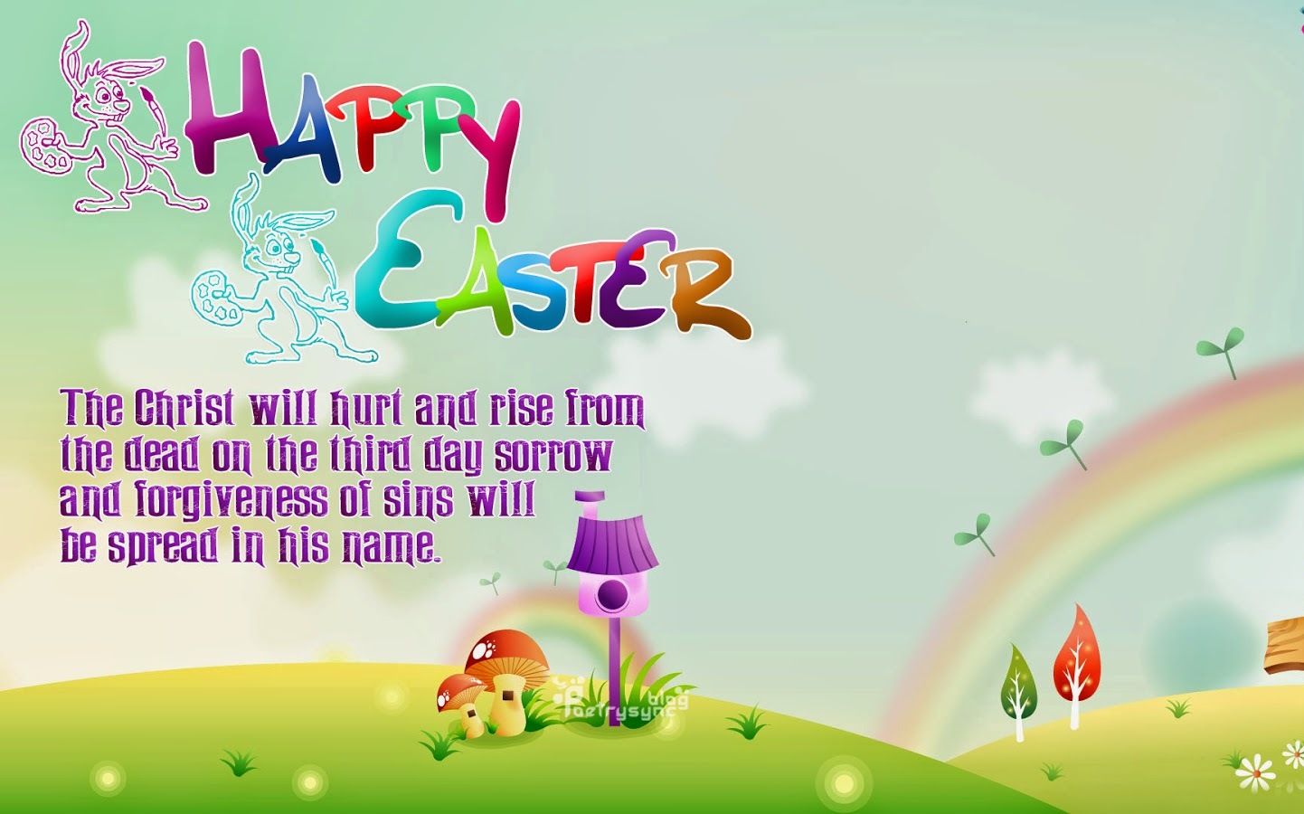 Easter Text Messages Collection - Easter Images 2017 Religious , HD Wallpaper & Backgrounds