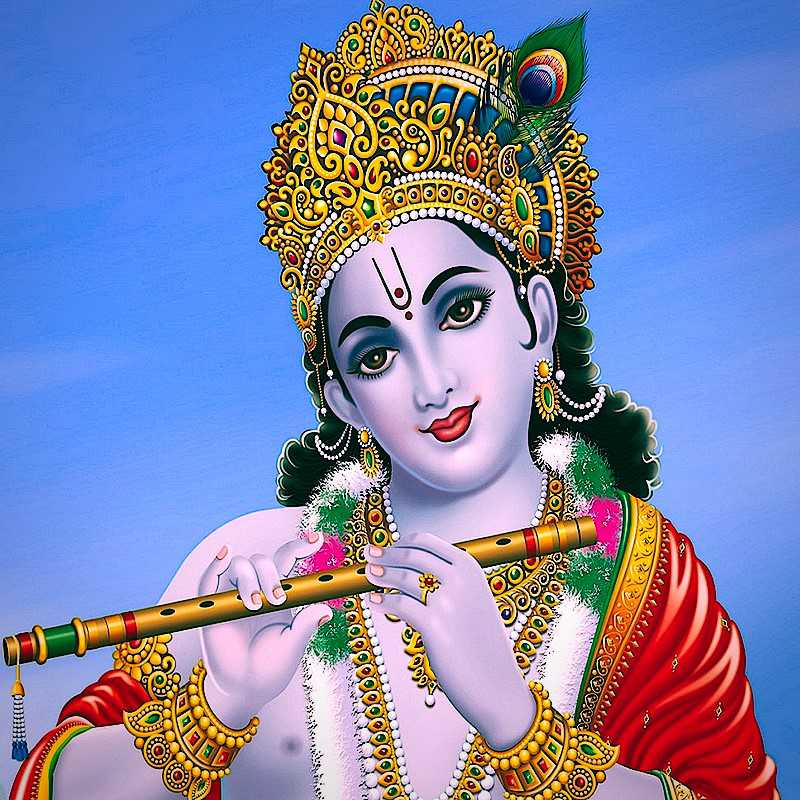 God Krishna Hd Wallpaper - Shree Krishna , HD Wallpaper & Backgrounds