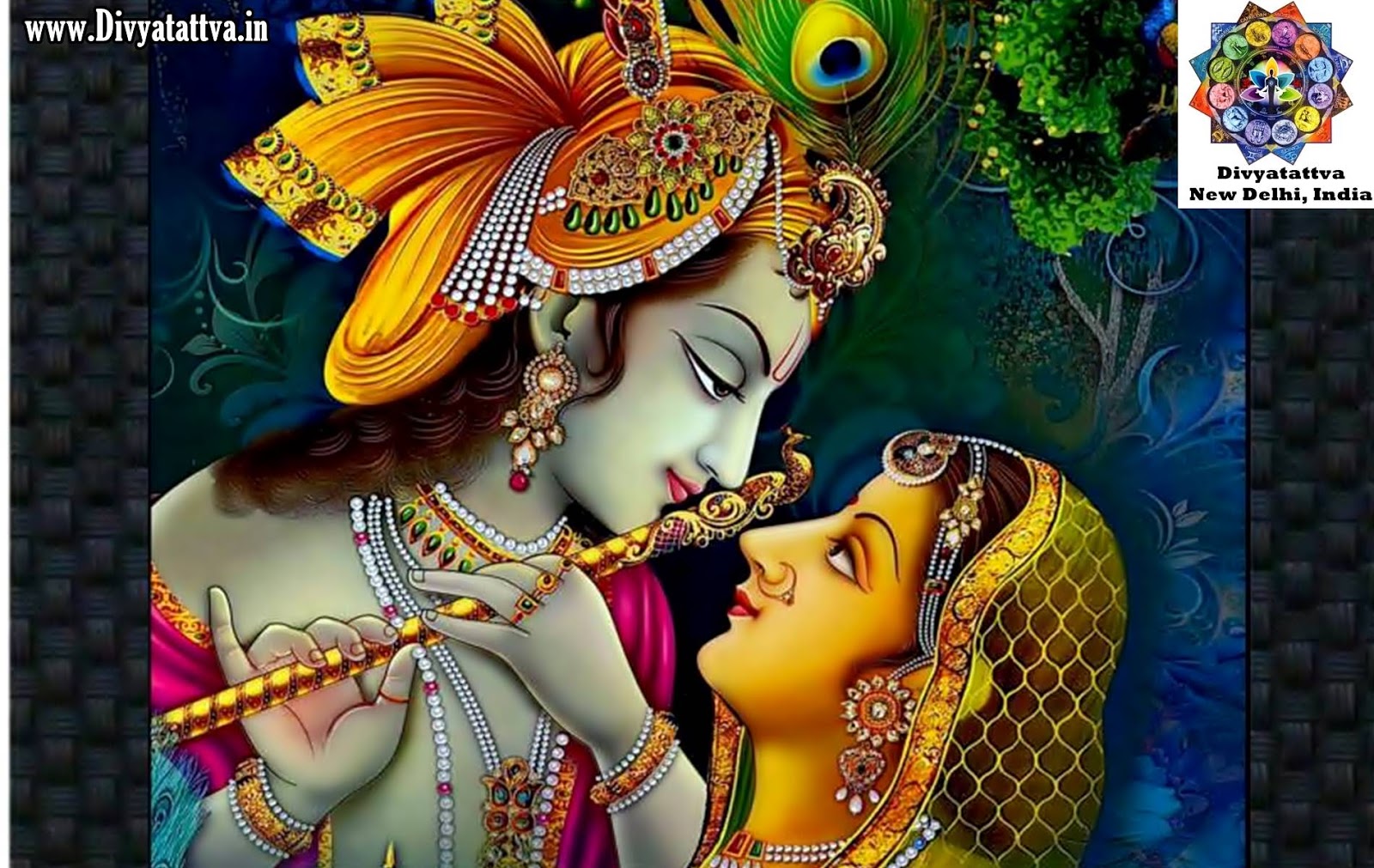 Wallpaper God Krishna Radha , HD Wallpaper & Backgrounds