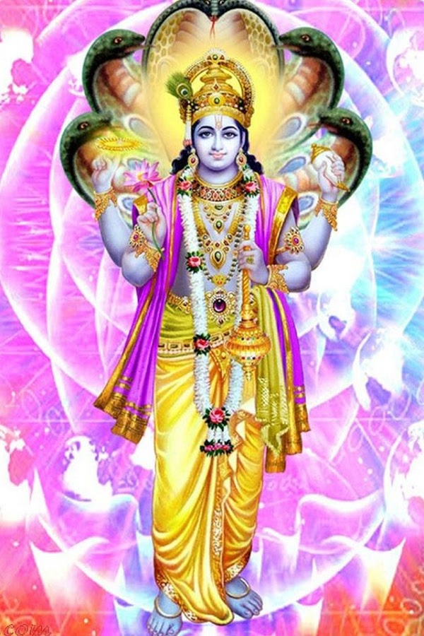 Lord Vishnu Hd Wallpapers - God Vishnu Photo Hd , HD Wallpaper & Backgrounds