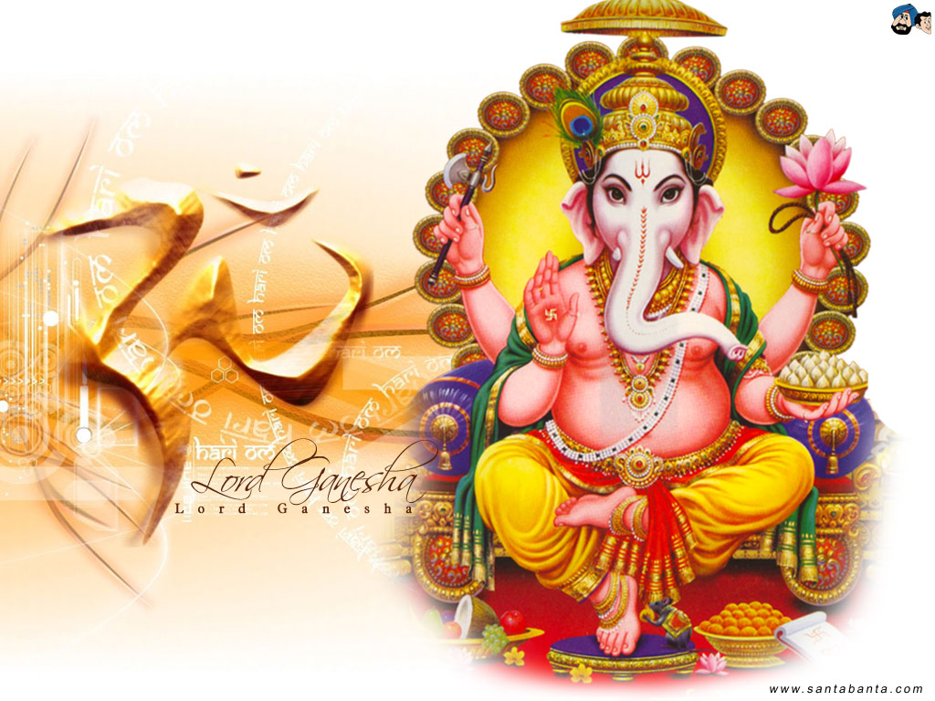 Ganesh Ji Wallpaper Full Size - Lord Ganesha Happy Ganesh Chaturthi , HD Wallpaper & Backgrounds