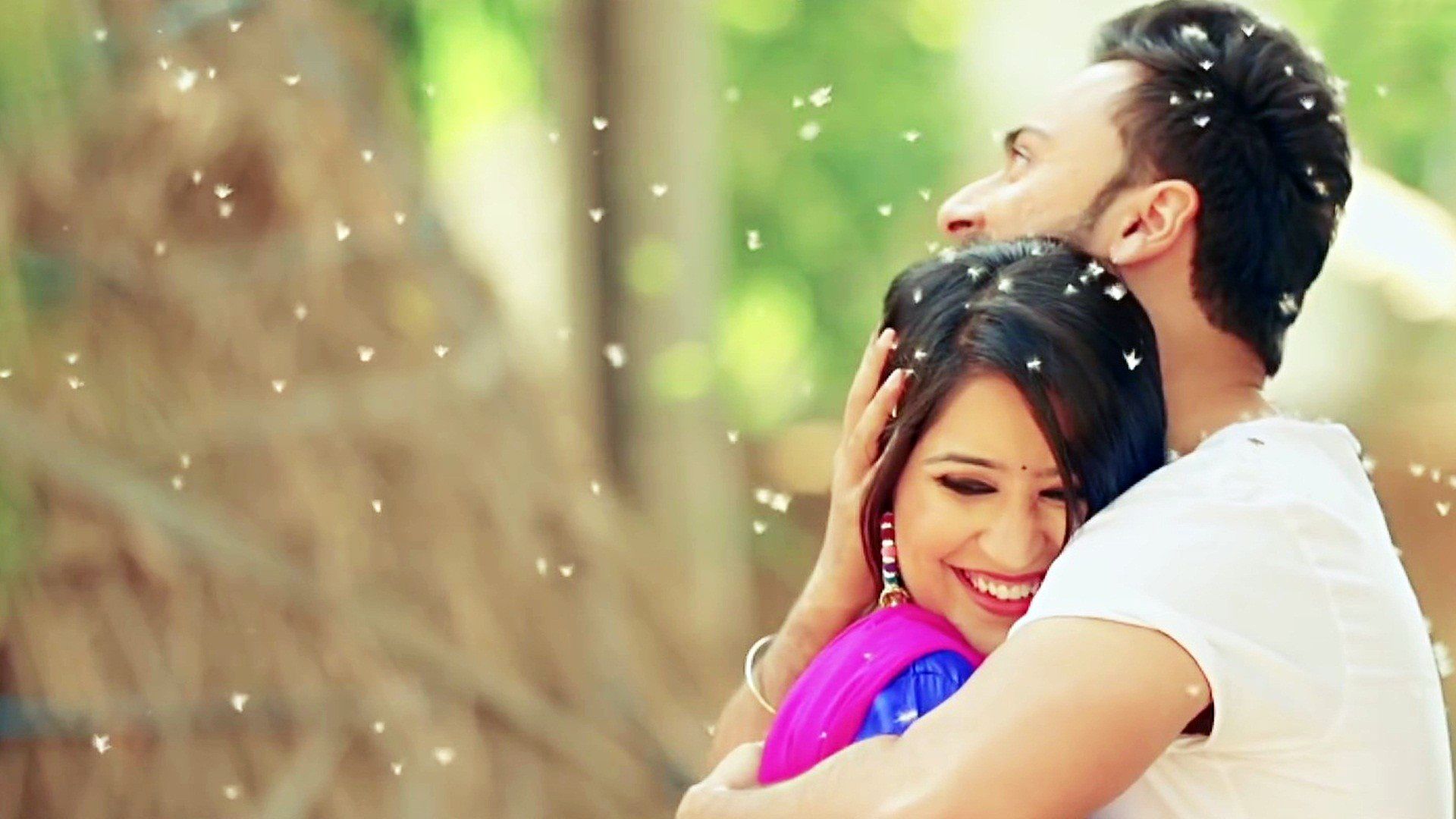 Cute Hug Bollywood Movie Wallpapers - Girl Boy Love Hd , HD Wallpaper & Backgrounds