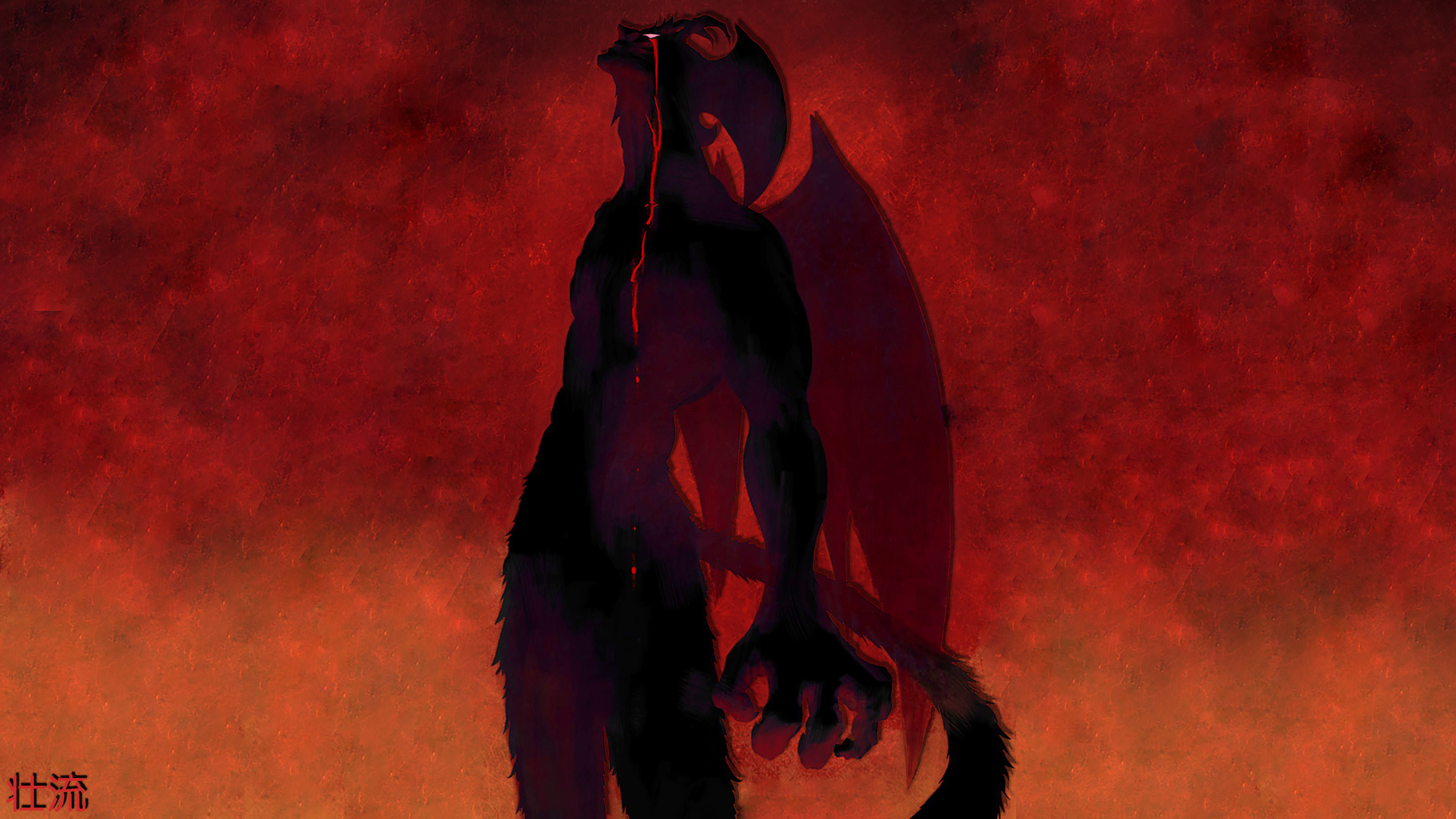 Crybaby Akira Fudo Demon - Devilman Crybaby Wallpaper 4k , HD Wallpaper & Backgrounds