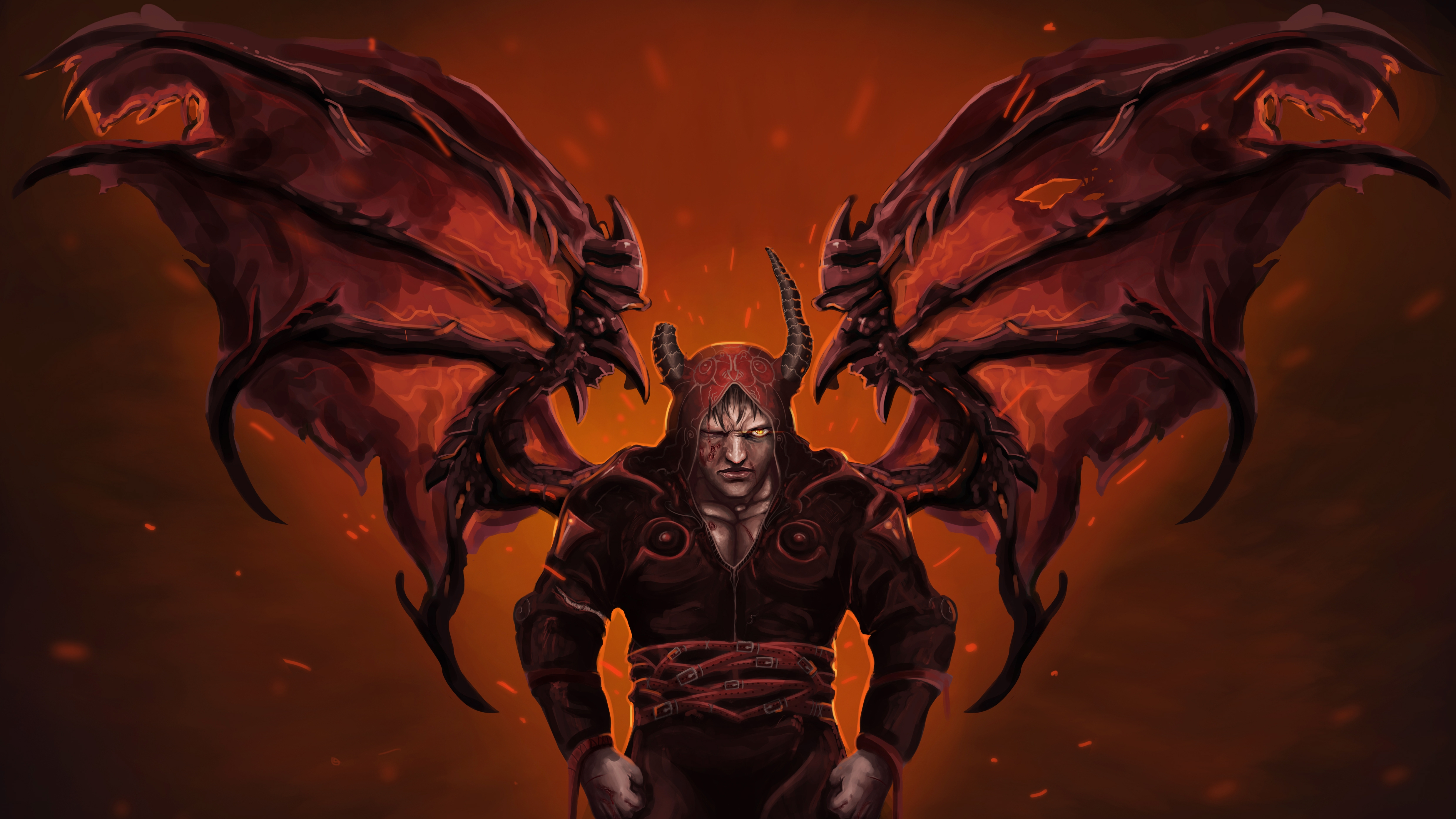 Demon Hd Wallpaper - Demon Nexus , HD Wallpaper & Backgrounds