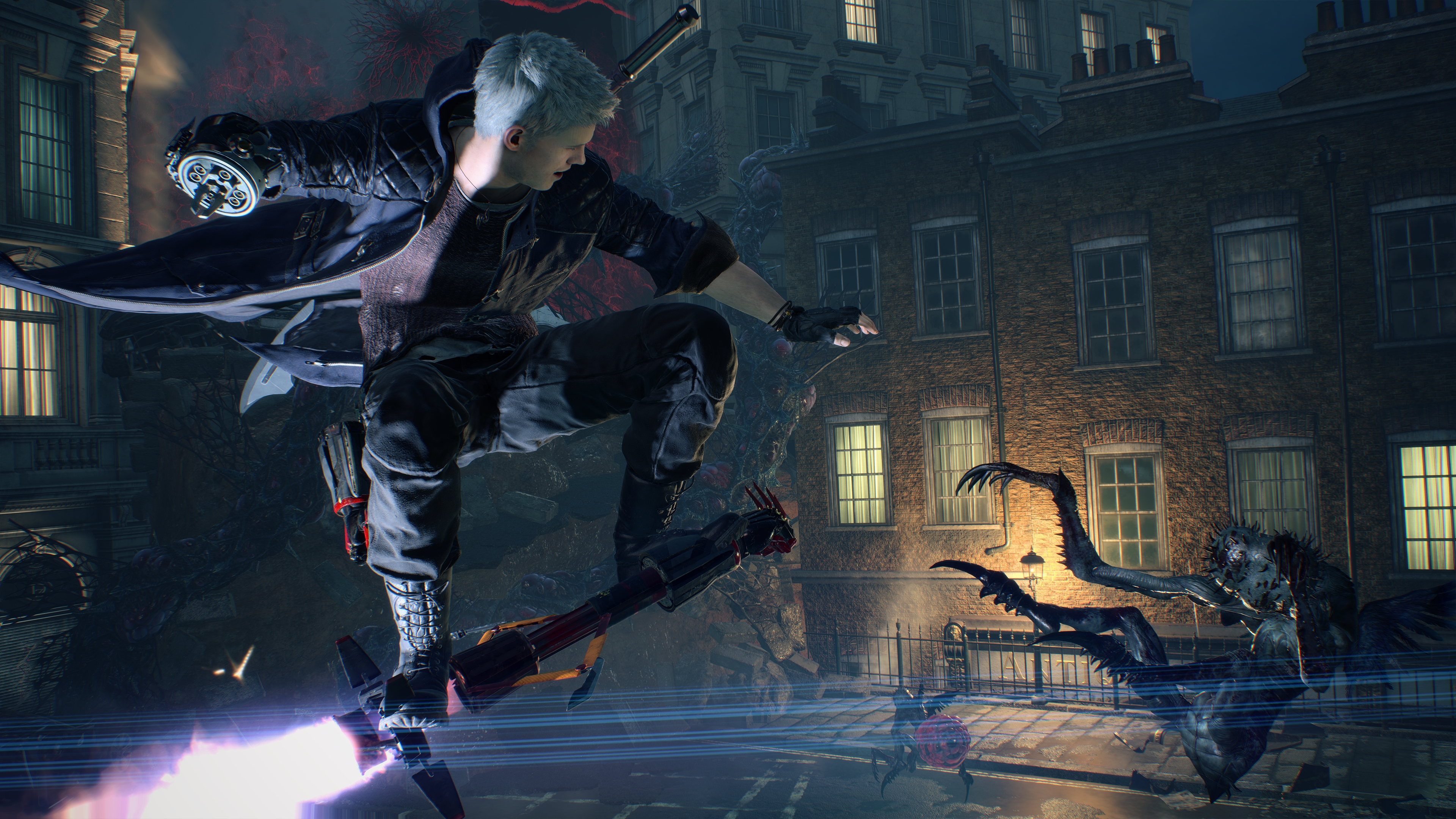 View Fullsize Nero Image - Devil May Cry 5 , HD Wallpaper & Backgrounds