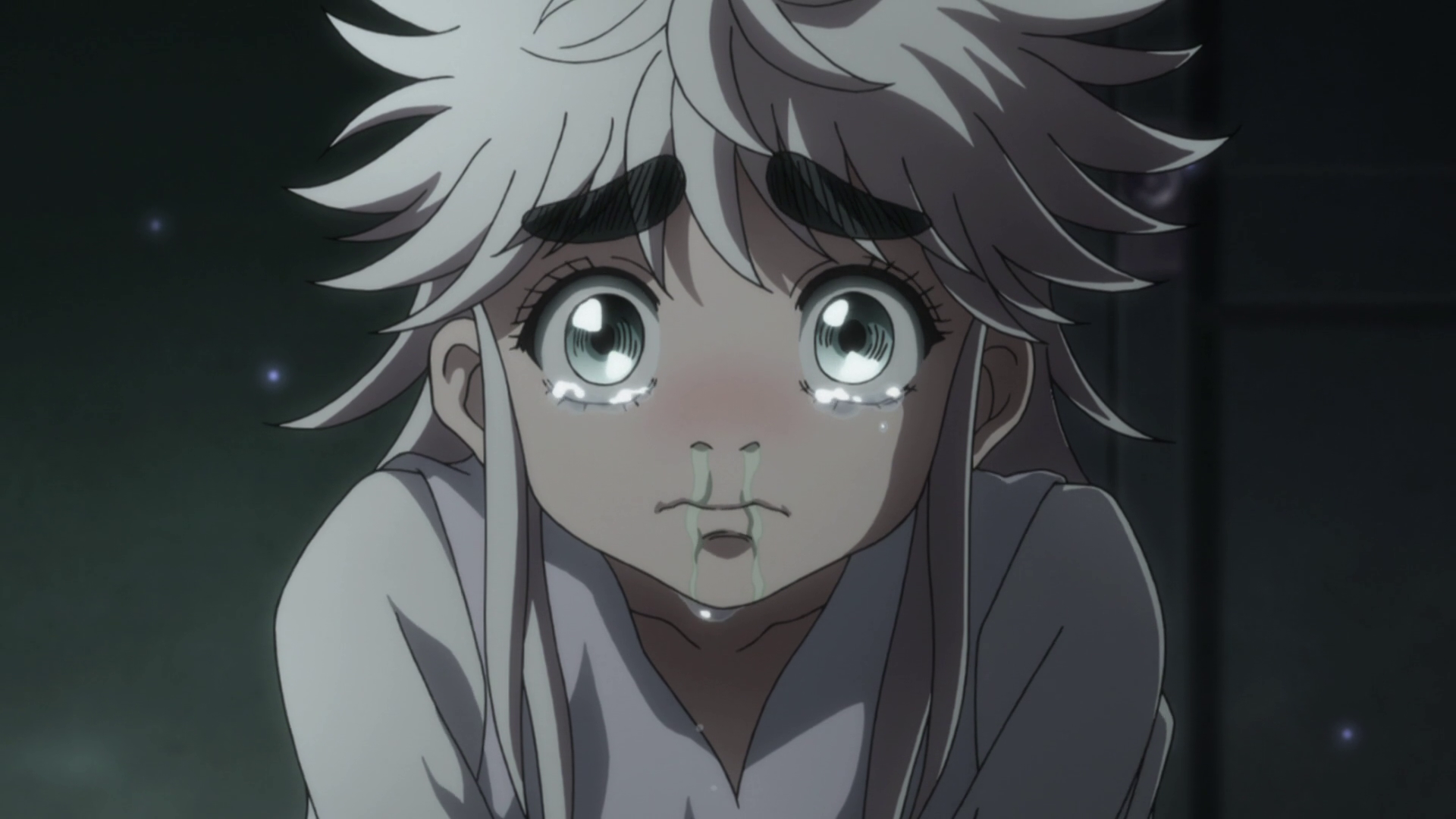 Komugi Crying - Hunter X Hunter Komugi Crying , HD Wallpaper & Backgrounds