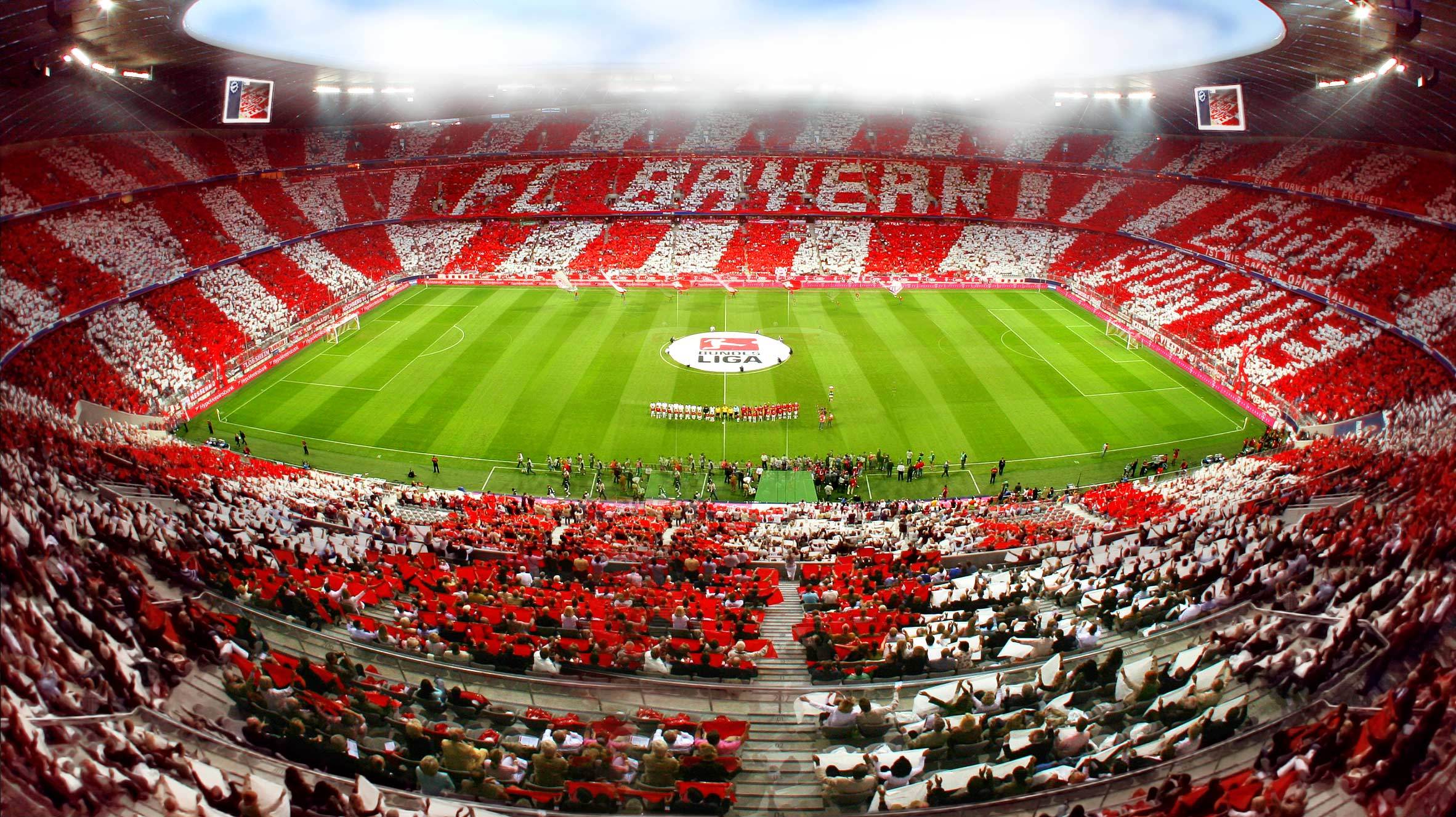 Estadio De Bayern Munchen , HD Wallpaper & Backgrounds
