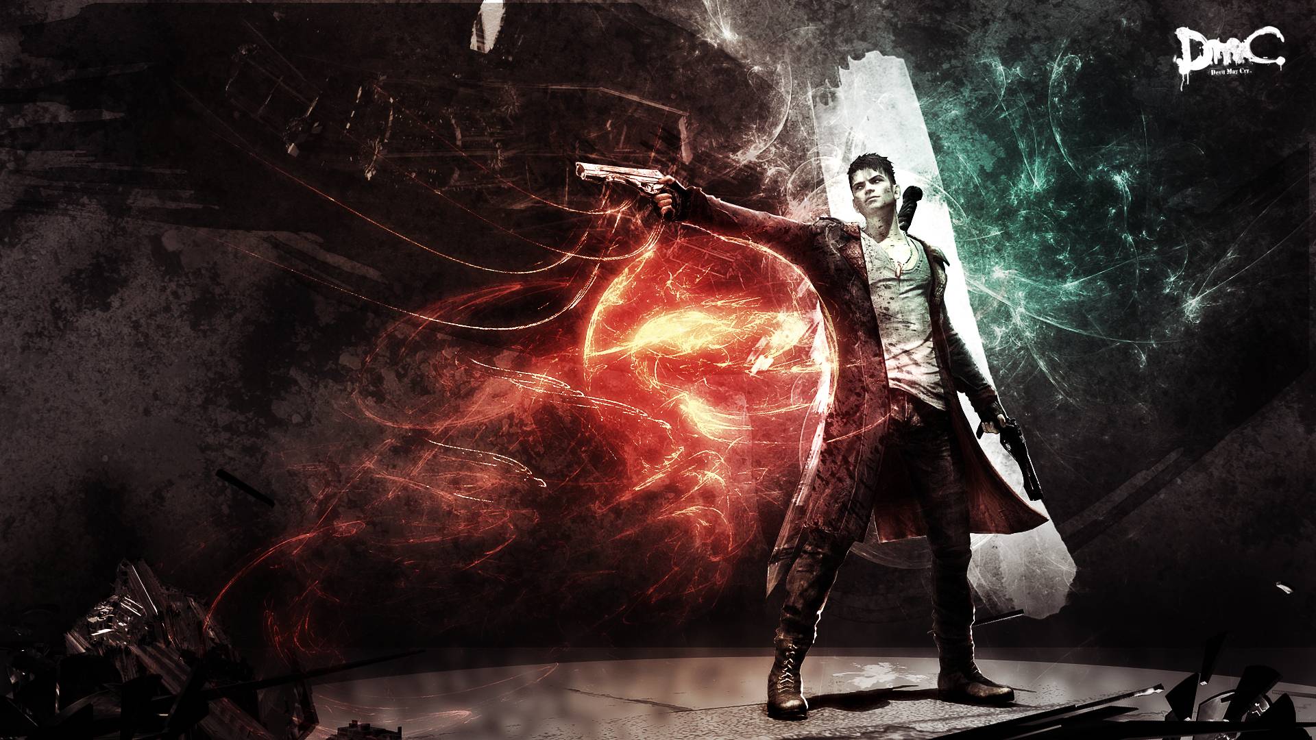 Wallpaper - Dmc Devil May Cry Wallpaper Hd , HD Wallpaper & Backgrounds