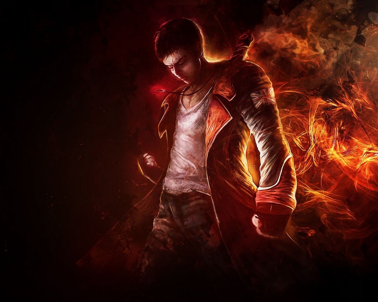 Wallpaper Devil May Cry 5, Dante, Art, Dmc - Dante Devil May Cry 6 , HD Wallpaper & Backgrounds