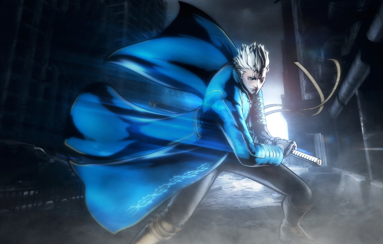 Photo Wallpaper Dmc, Devil May Cry, Virgil - Devil May Cry 3 Vergil Wallpaper Hd , HD Wallpaper & Backgrounds