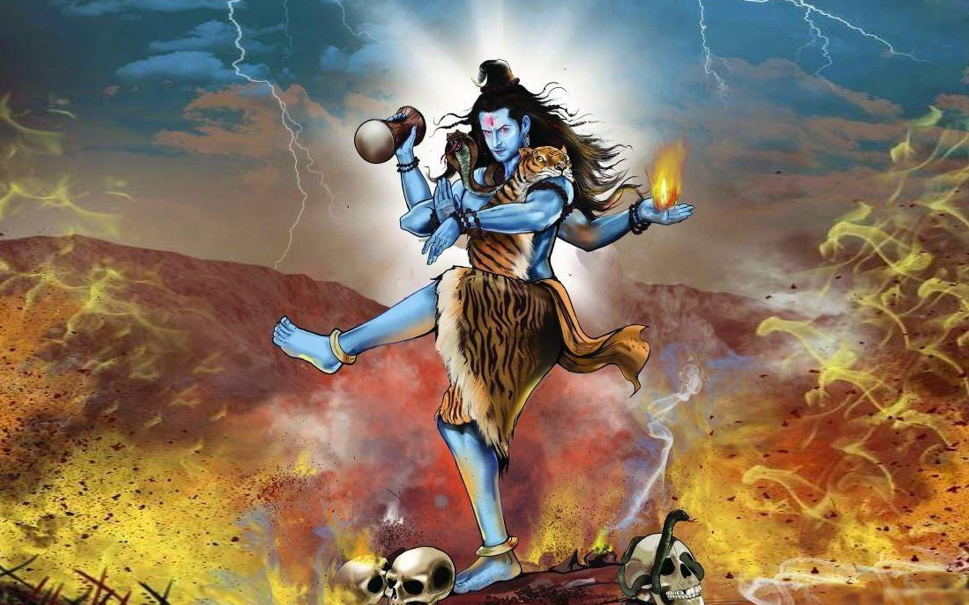 Bhole Baba Hd Wallpaper Free Har Har Mahadev - Mahadev Rudra Avatar Hd , HD Wallpaper & Backgrounds