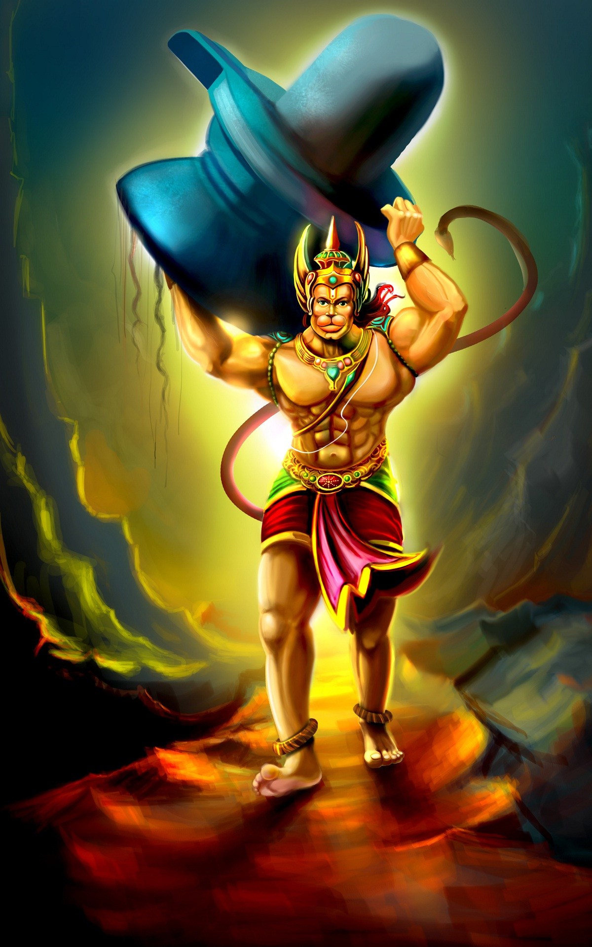 Bhole Source - Lord Hanuman , HD Wallpaper & Backgrounds