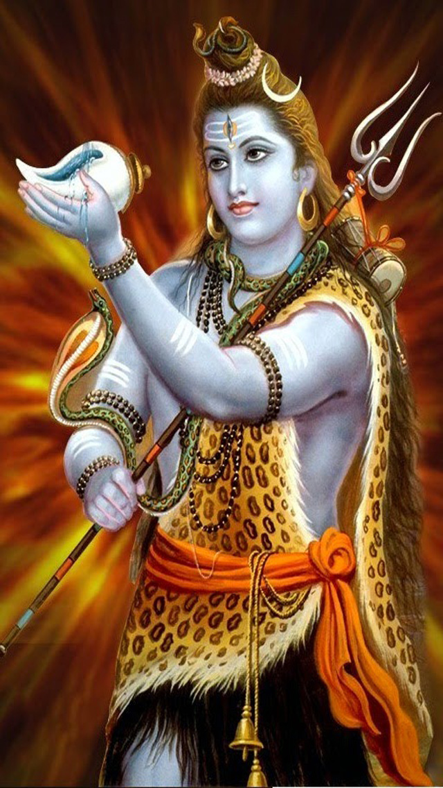 Iphone Lord Shiva , HD Wallpaper & Backgrounds