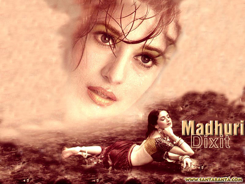 Madhuri Dixit Wallpaper - Madhuri Dikshit , HD Wallpaper & Backgrounds