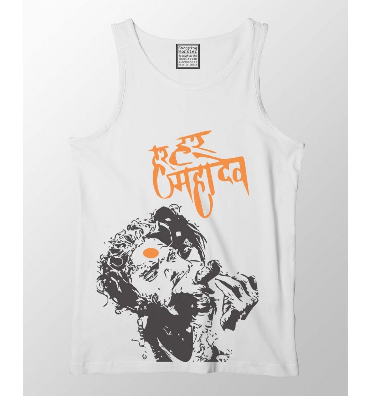 Har Har Mahadev Chilam Religious 100% Cotton Stretchable - T-shirt , HD Wallpaper & Backgrounds