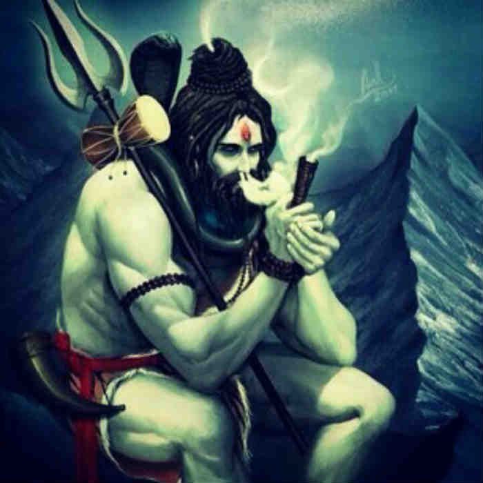 Lord Shiva Smoking Chillum , HD Wallpaper & Backgrounds