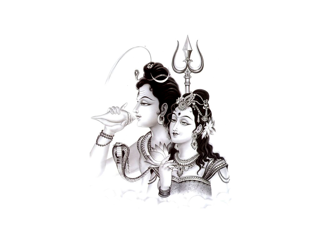 Download Wallpaper - Shiva Parvati Tattoo Design , HD Wallpaper & Backgrounds